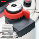 [Llevá 2 Pagá 1] Olla a Presión Supor con 3 Capas de Acero Inoxidable y Manijas Revestidas en Goma | Seguridad Total para tu Cocina + Juego de Utensilios de Cocina