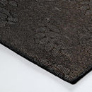 Alfombra Felpuda Antideslizante Color Grafito